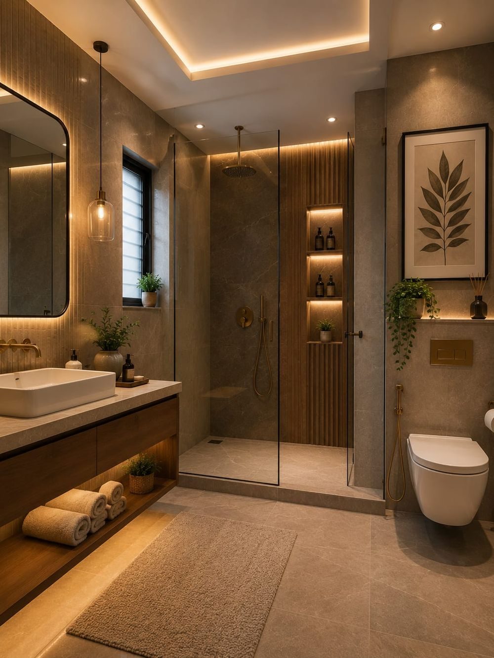 Bathroom project executed by Ram Interior, Mumbai