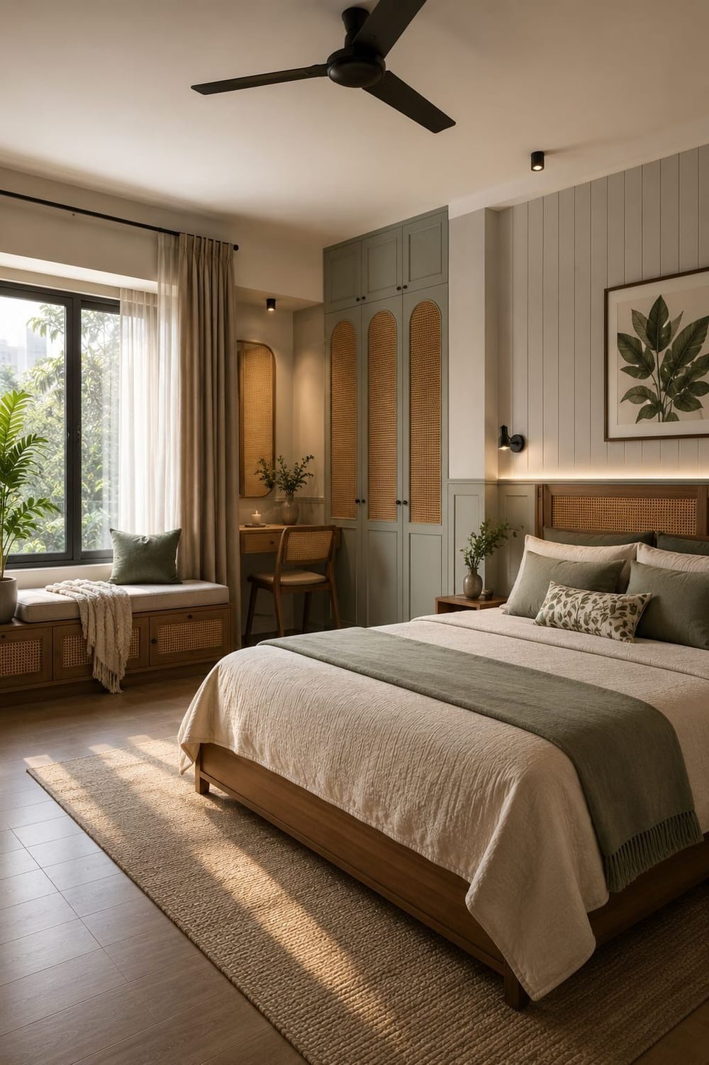 Bedroom project executed by Ram Interior, Mumbai