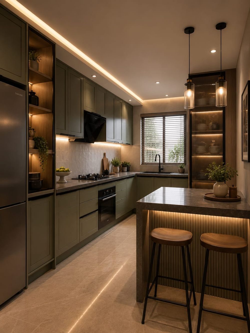 Kitchen project executed by Ram Interior, Mumbai