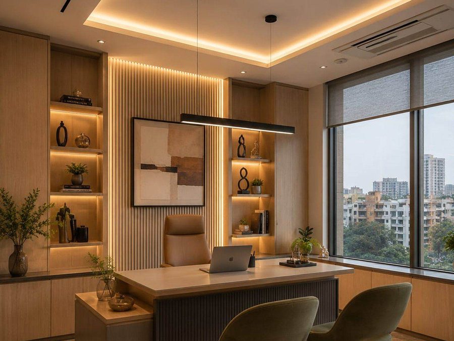 Office interior execution by Ram Interior, Mumbai