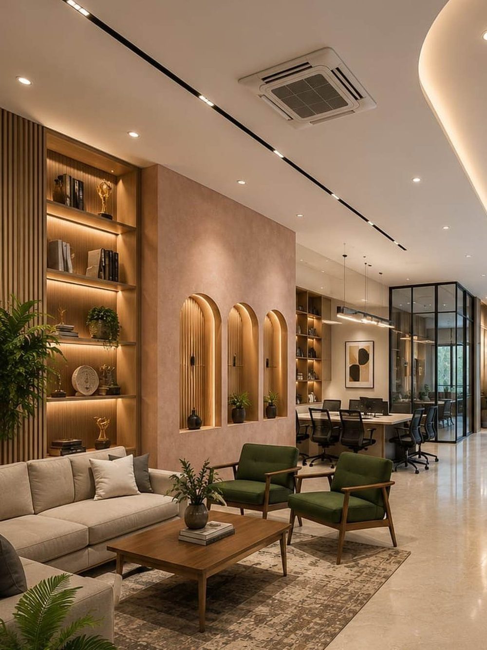 Commercial interior execution by Ram Interior, Mumbai